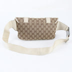 Gucci GG Canvas 2-Way Belt Bag Crossbody Waist Pouch — view 3