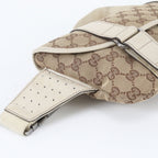 Gucci GG Canvas 2-Way Belt Bag Crossbody Waist Pouch — view 6