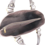 Celine C Macadam Boogie Leather Tote Triomphe Hand — view 7