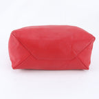 Celine Horizontal Cabas Red Leather Tote Shoulder — view 5