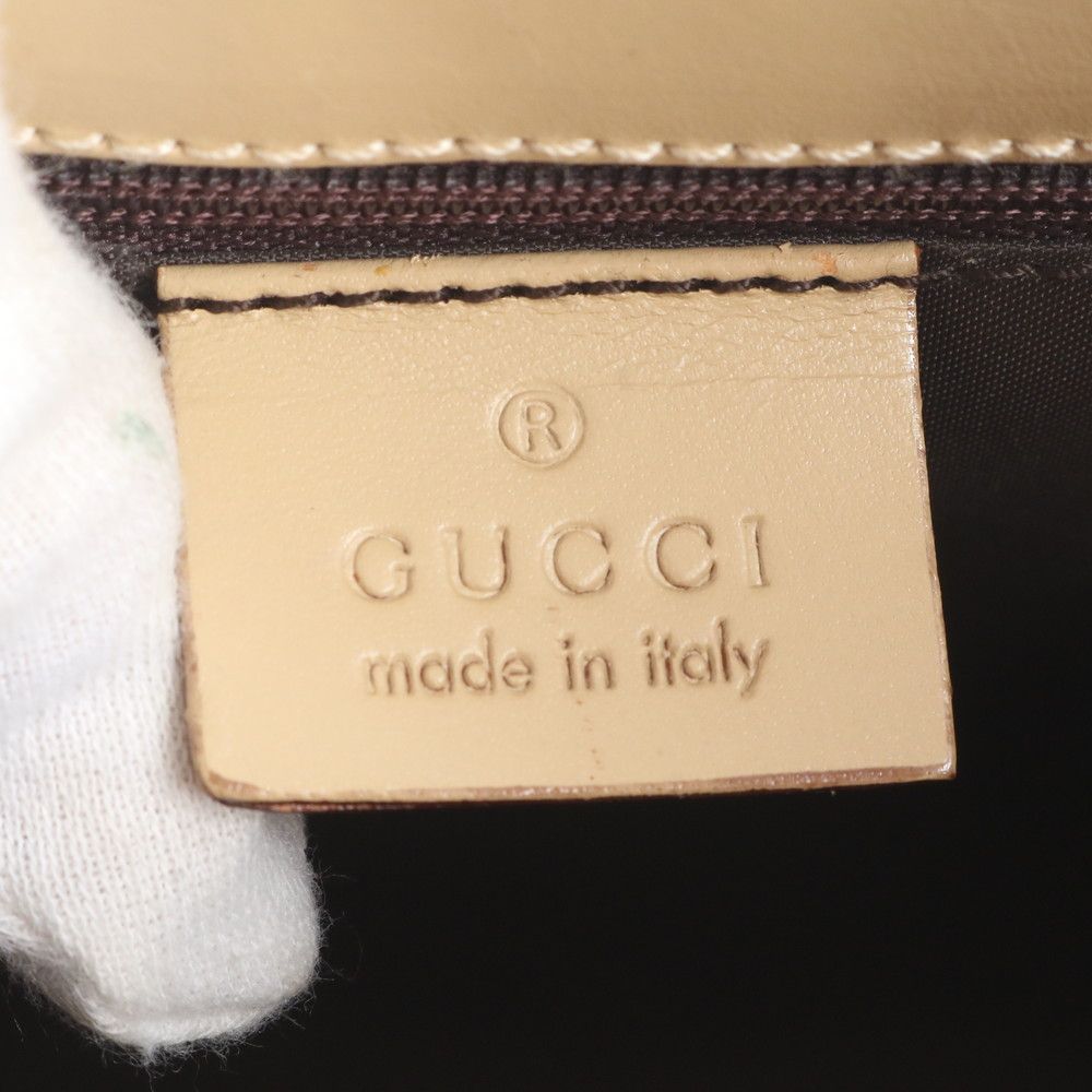 Gucci Jackie Leather Tote Shoulder Hand — view 8