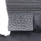Gucci GG Nylon Leather Shoulder Bag Crossbody Messenger Black — view 8