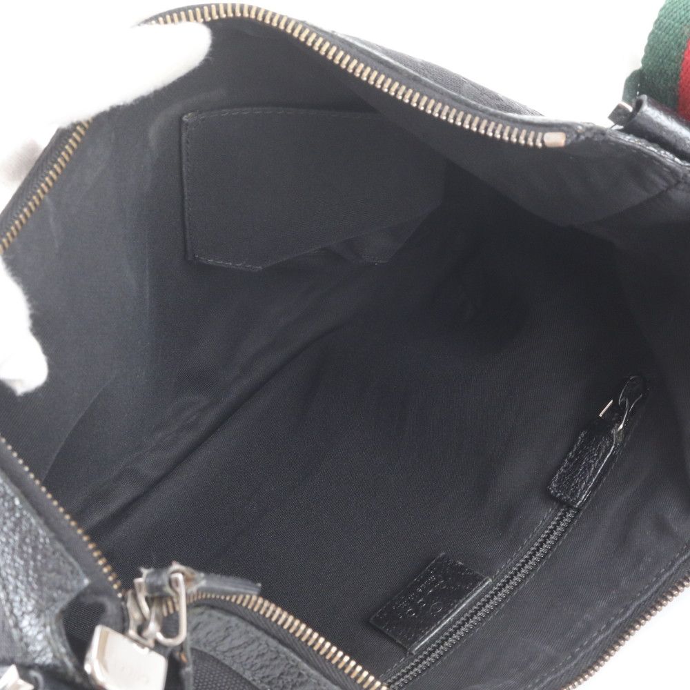 Gucci GG Canvas Sherry Line Shoulder Bag Crossbody Messenger — view 7