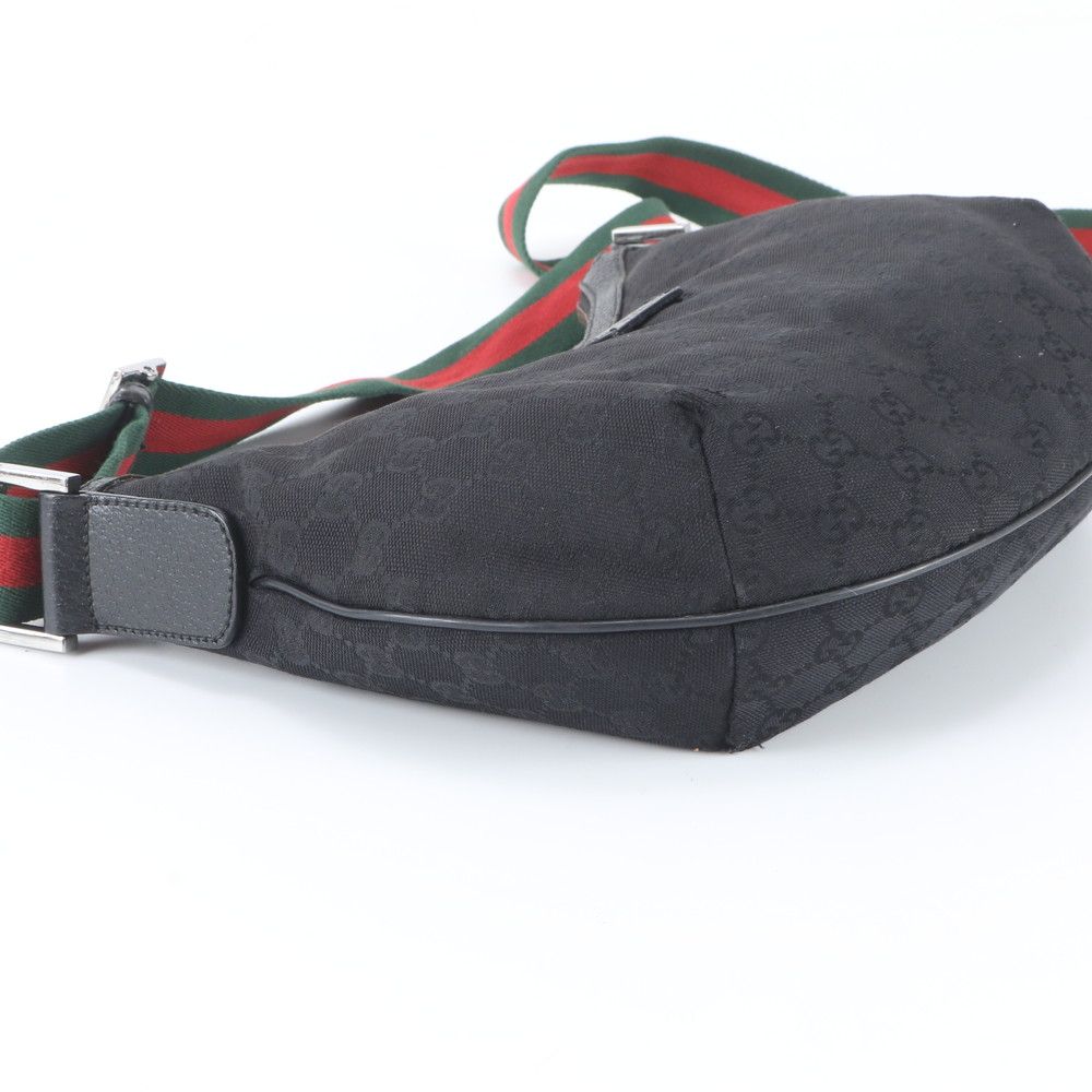 Gucci GG Canvas Sherry Line Shoulder Bag Crossbody Messenger — view 5
