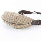 Gucci GG Canvas Leather Shoulder Bag Crossbody Messenger — view 4