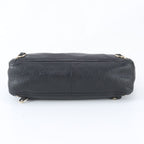 Gucci Guccissima Abbey Leather Tote Shoulder Black — view 6