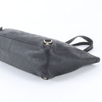 Gucci Guccissima Abbey Leather Tote Shoulder Black — view 4