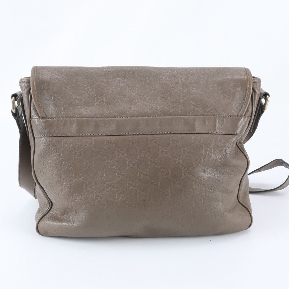 Gucci Guccissima Leather Shoulder Bag Crossbody Messenger Business — view 3
