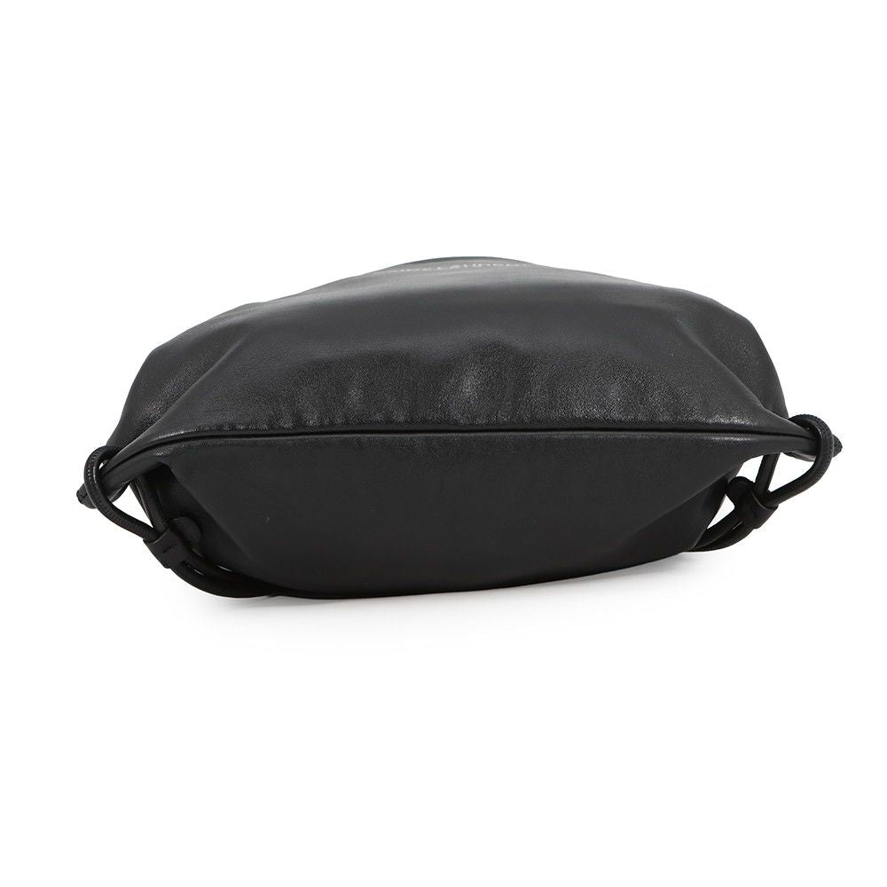 Saint Laurent Paris Backpack Teddy Leather Black — view 3