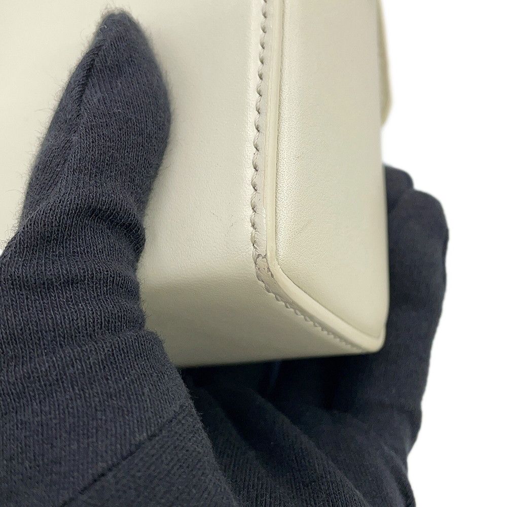 Dior Shoulder Bag 30 Montaigne Box Leather White — view 9