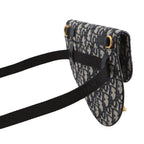 Dior Belt Bag Oblique Saddle Pouch Canvas — view 3