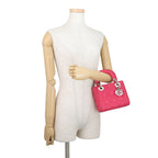 Dior Handbag Cannage Lady Mini Leather 2-Way — view 4