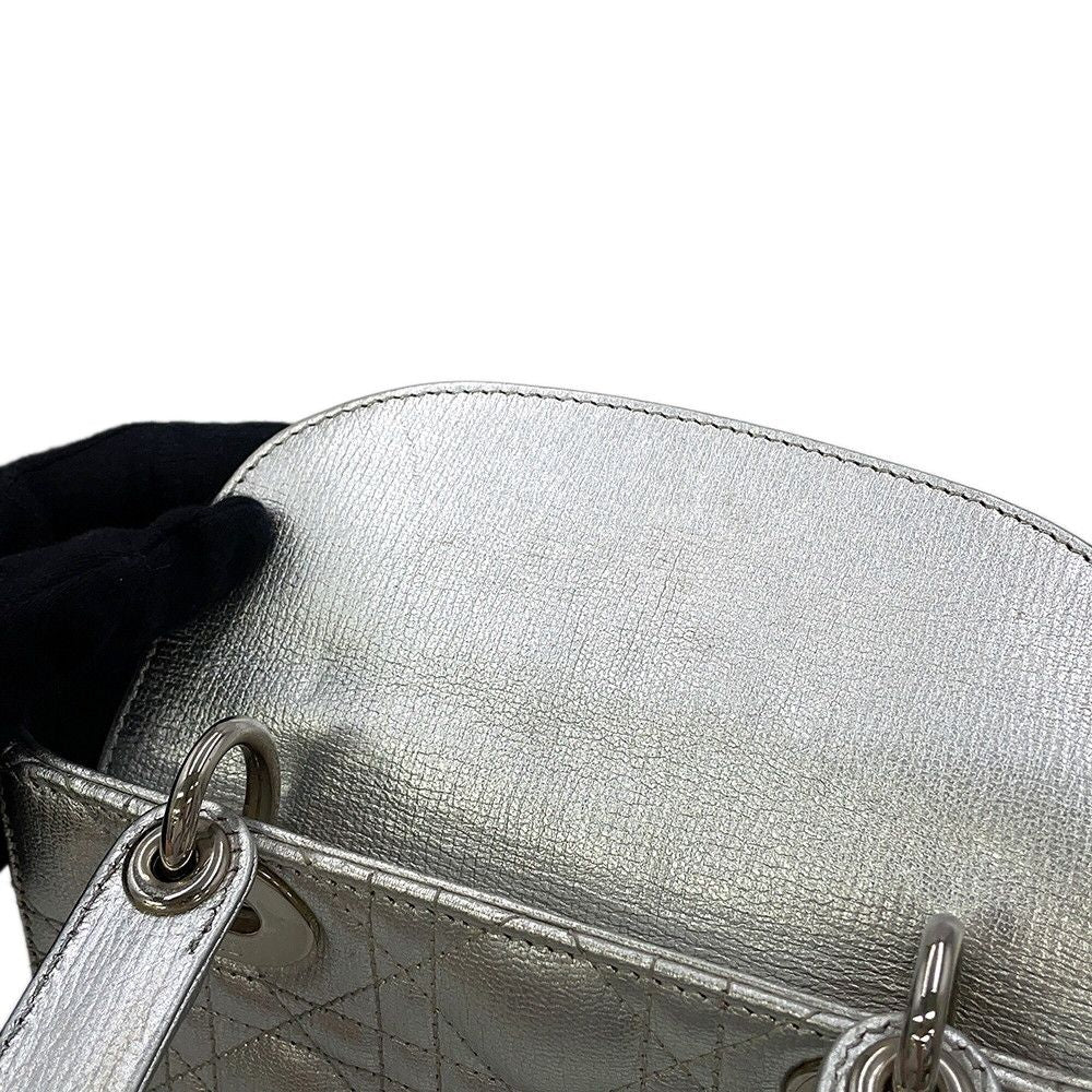 Dior Handbag Cannage My Abc Lady Dior Small 2-Way — view 8