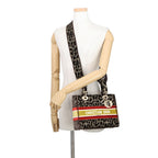 Dior Handbag Light Velvet 2-Way Leopard — view 5