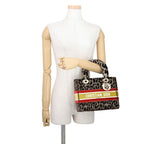 Dior Handbag Light Velvet 2-Way Leopard — view 4