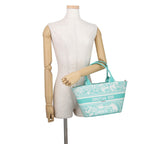 Dior Handbag Toile de Jouy Embroidery Pannier Chapeau 2-Way — view 4
