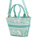 Dior Handbag Toile de Jouy Embroidery Pannier Chapeau 2-Way — view 2
