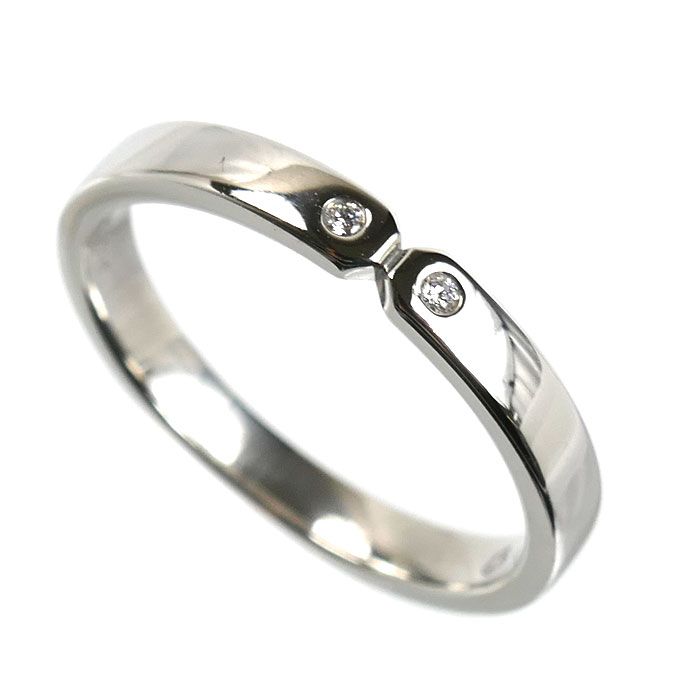 Hermes Platinum Kelly Ring Diamond