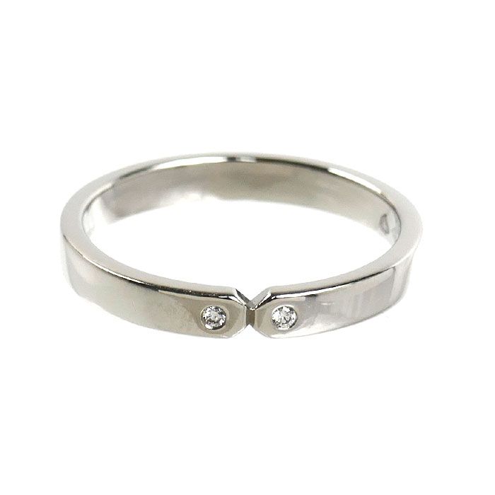 Hermes Platinum Kelly Ring Diamond — view 3