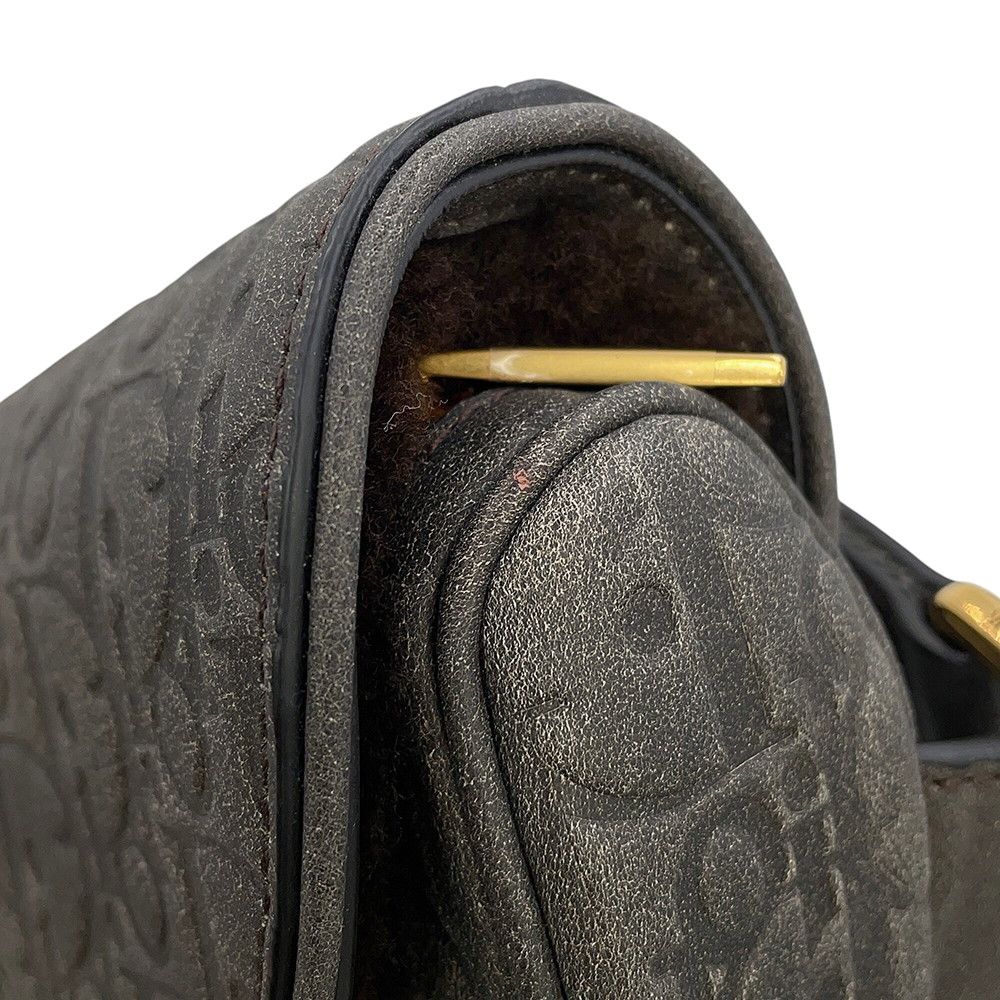 Dior Belt Bag Tears Leather Shearling — view 7