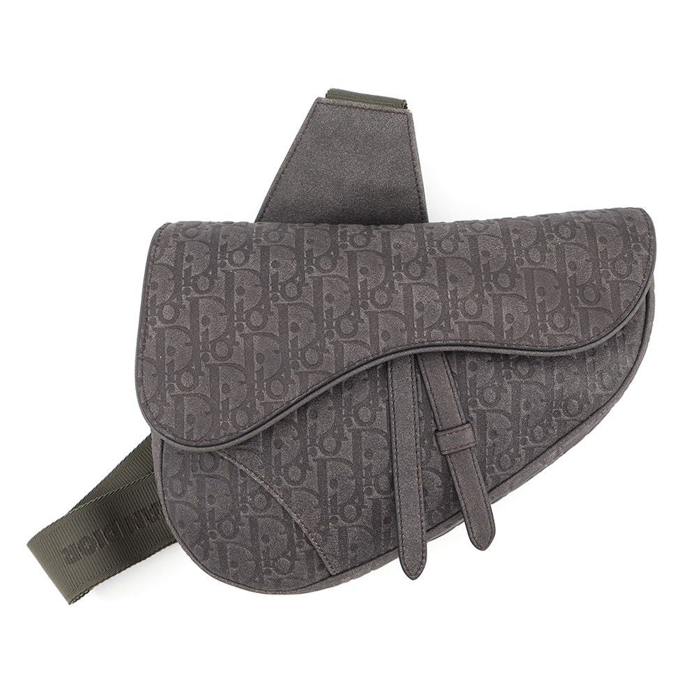Dior Belt Bag Tears Leather Shearling