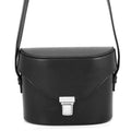 Saint Laurent Paris Shoulder Bag Tuc Box Leather Black
