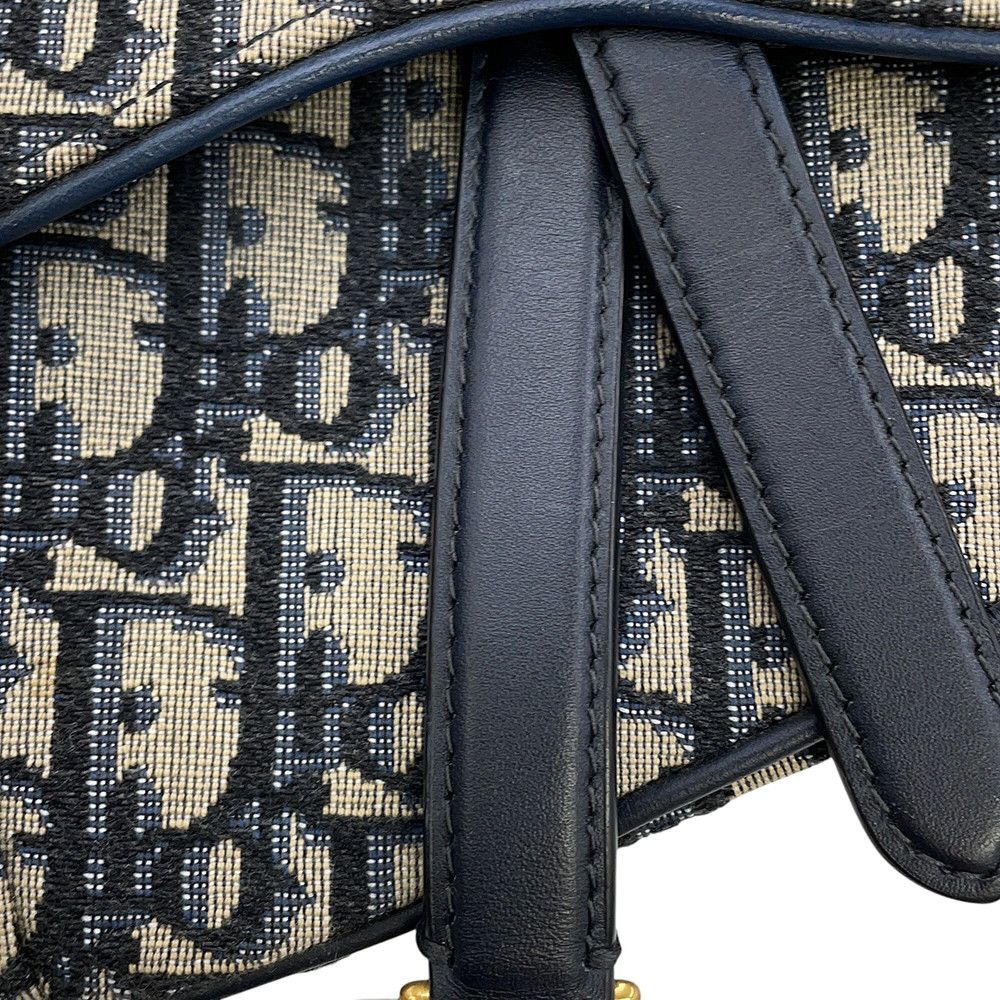 Dior Oblique Mini Saddle Bag Trotter — view 7