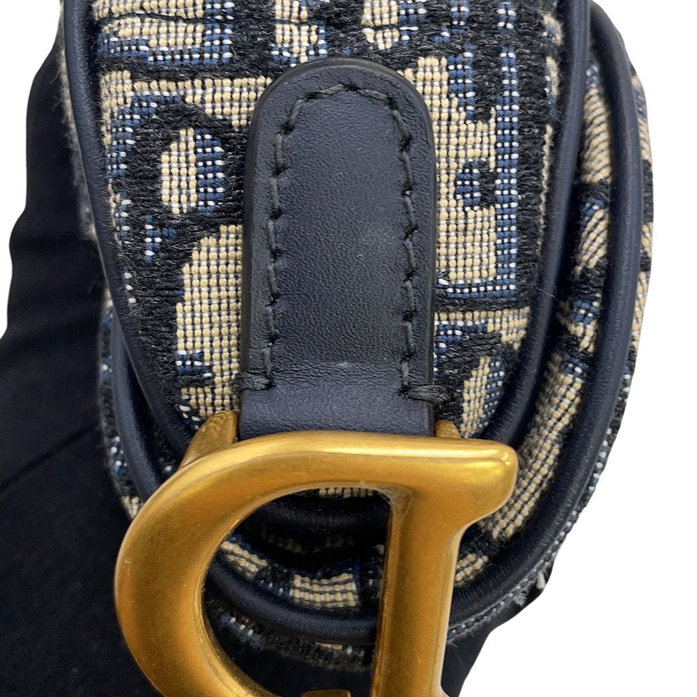 Dior Oblique Mini Saddle Bag Trotter — view 9