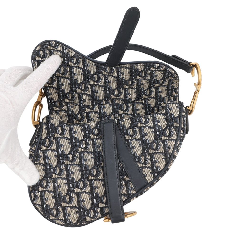Dior Oblique Mini Saddle Bag Trotter — view 5