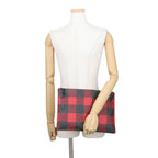 Dior Clutch Homme Trotter Plaid Black — view 4