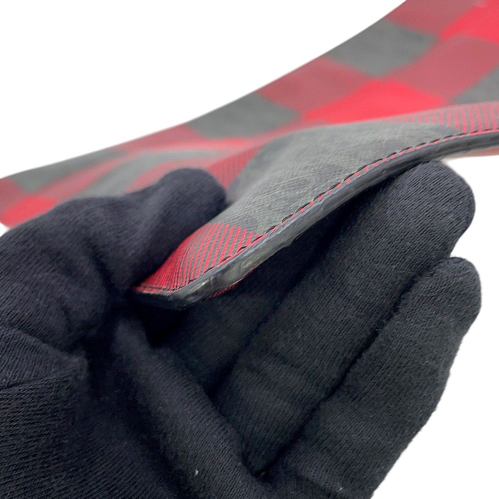 Dior Clutch Homme Trotter Plaid Black — view 8