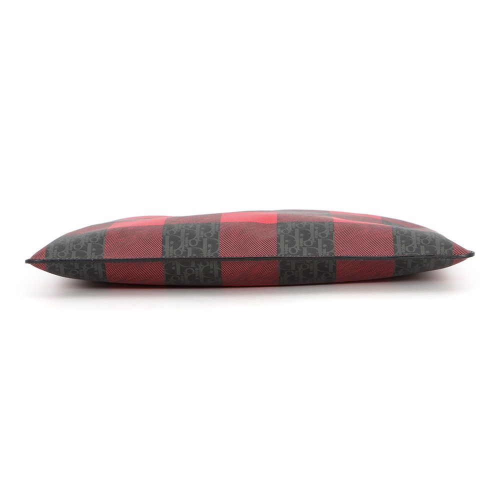 Dior Clutch Homme Trotter Plaid Black — view 3