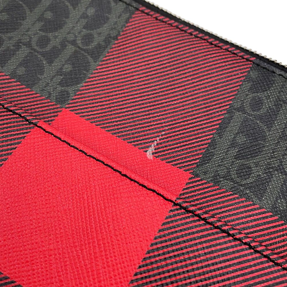 Dior Clutch Homme Trotter Plaid Black — view 7