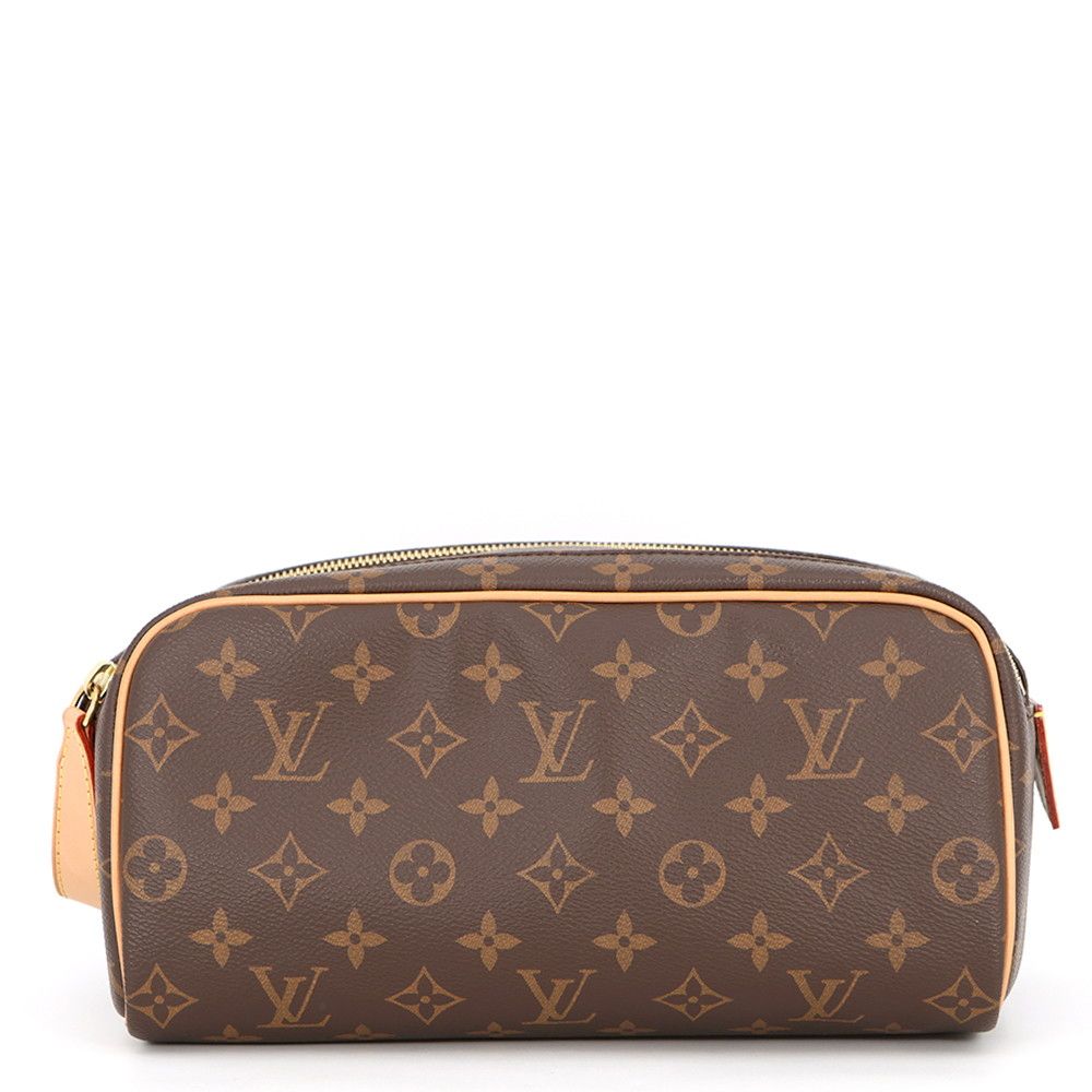 Louis Vuitton Clutch Monogram Dopp Kit Pouch Handbag Second