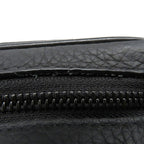 Louis Vuitton Clutch Monogram Taurillon Dopp Kit Pouch Handbag Black — view 9