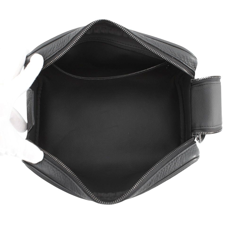 Louis Vuitton Clutch Monogram Taurillon Dopp Kit Pouch Handbag Black — view 6