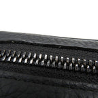 Louis Vuitton Clutch Monogram Taurillon Dopp Kit Pouch Handbag Black — view 8
