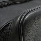 Louis Vuitton Clutch Monogram Taurillon Dopp Kit Pouch Handbag Black — view 7