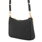 Louis Vuitton Shoulder Bag Monogram Empreinte Pouch Black — view 2