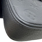 Louis Vuitton Shoulder Bag Monogram Empreinte Pouch Black — view 8
