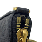 Louis Vuitton Shoulder Bag Monogram Empreinte Pouch Black — view 9