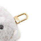 Louis Vuitton Bag Charm Monogram Faux Fur LV Kitten Earphones Case — view 4