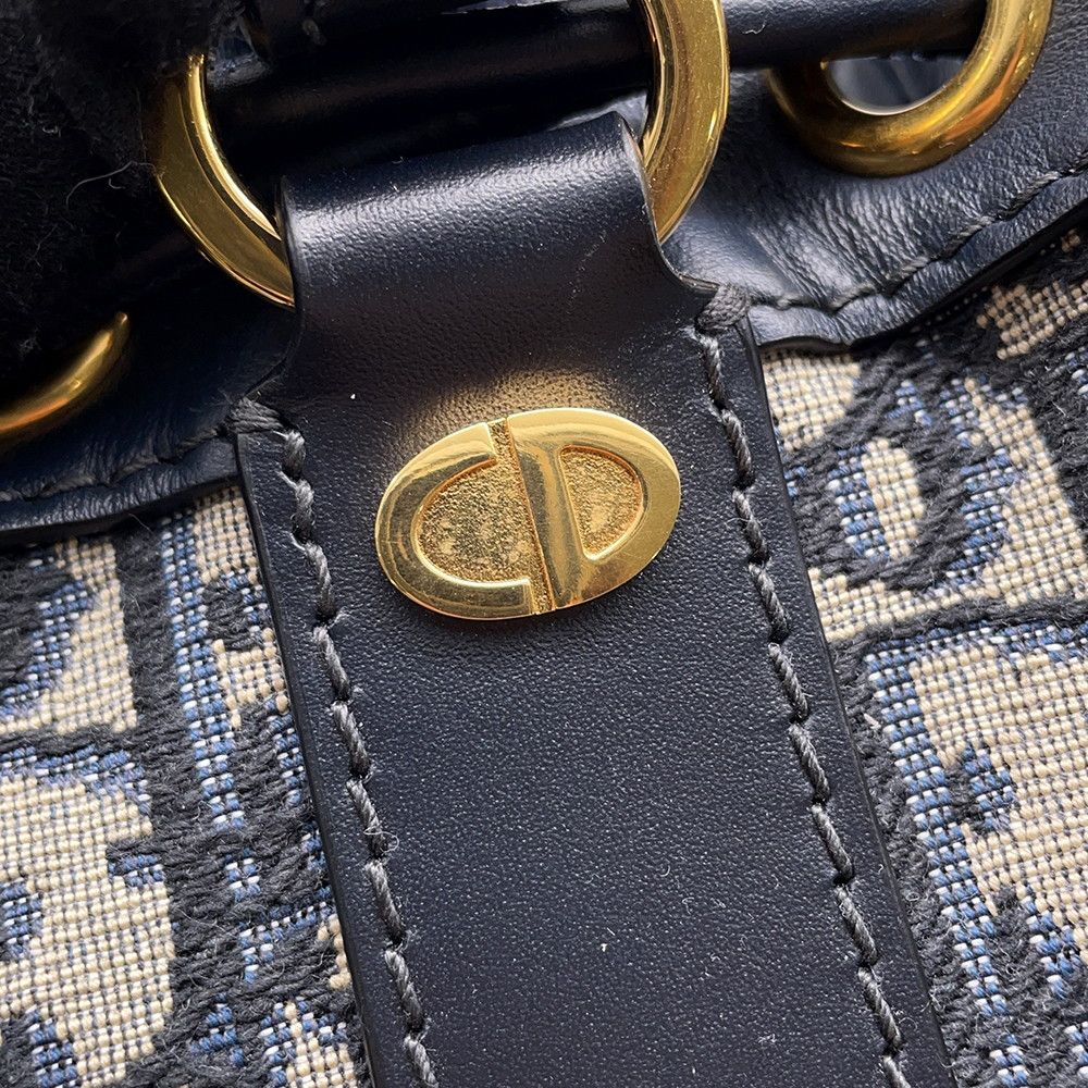 Dior Backpack Oblique Small Leather Canvas — view 9