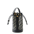 Dior Backpack Oblique Small Leather Canvas