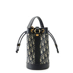 Dior Backpack Oblique Small Leather Canvas