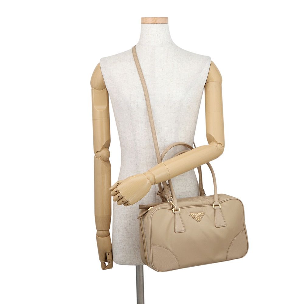 Prada Re Edition Nylon Leather 2-Way Shoulder — view 5