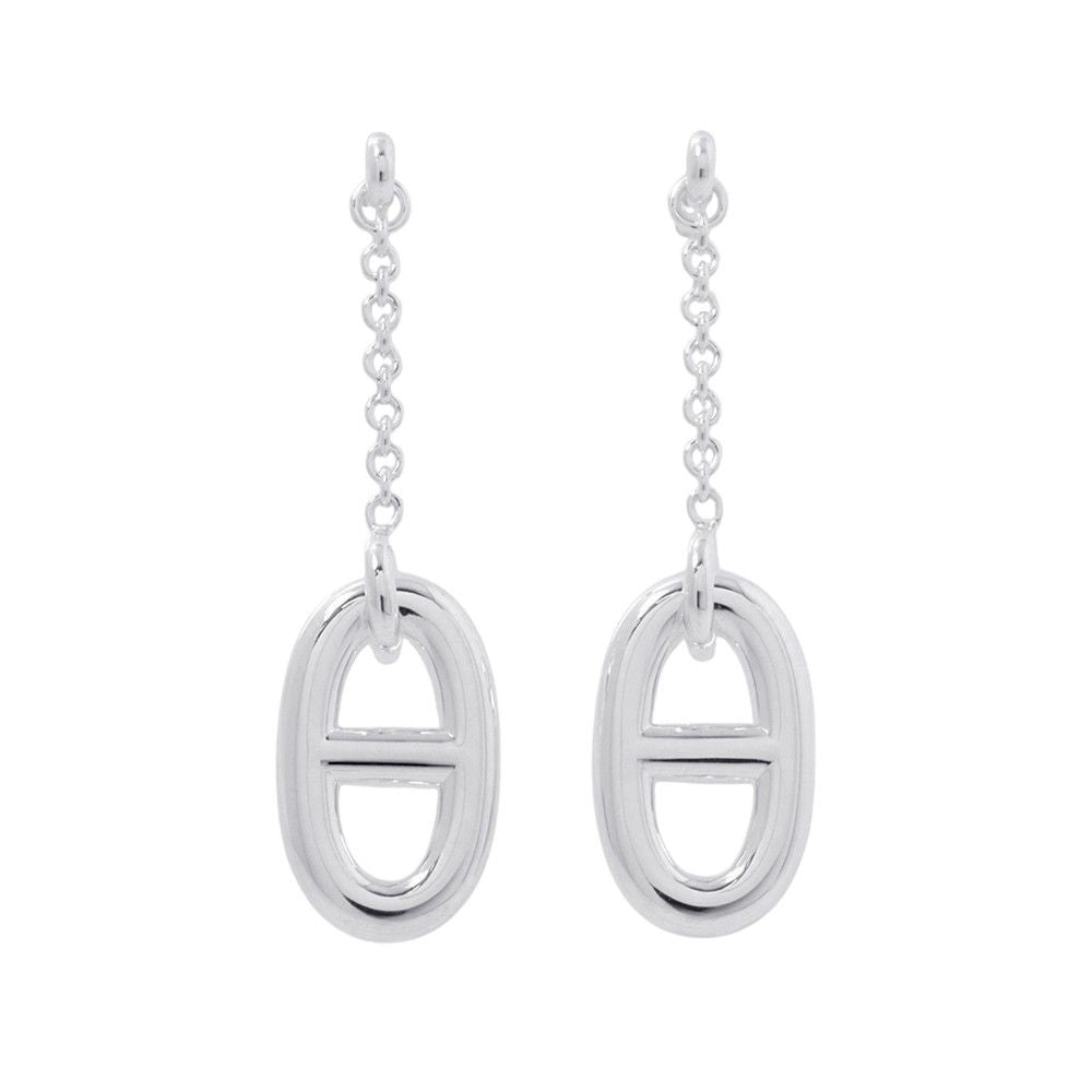 Hermes Earrings Chaine D'ancre Farandole