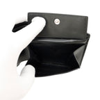 Saint Laurent Paris Bifold Wallet Compact Leather Black — view 6