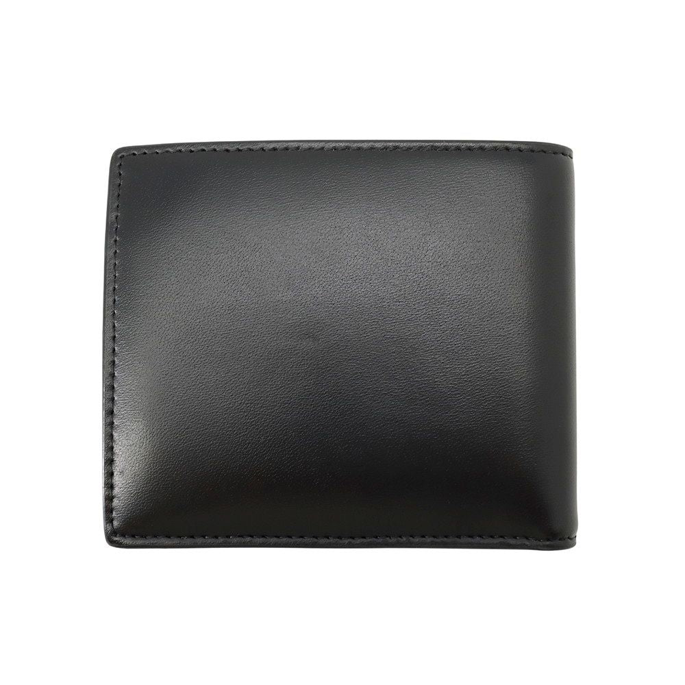 Saint Laurent Paris Bifold Wallet Compact Leather Black — view 3