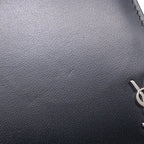 Saint Laurent Paris Bifold Wallet Compact Leather Black — view 7